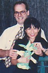 Guido with wife Serene in Singapore in 1995
